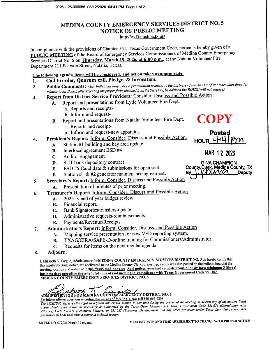 2023 Notice of Tax Hearing